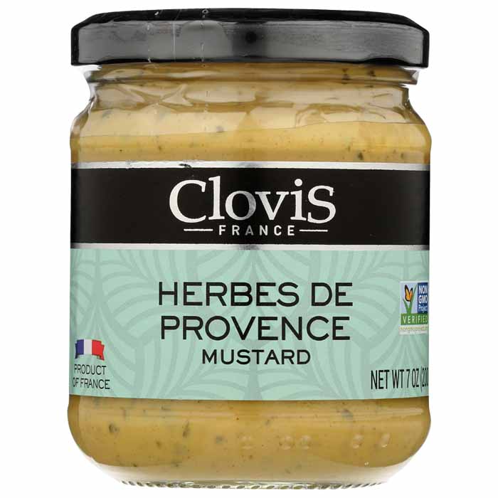 Clovis - Mustard - Herbes De Provence, 7oz
