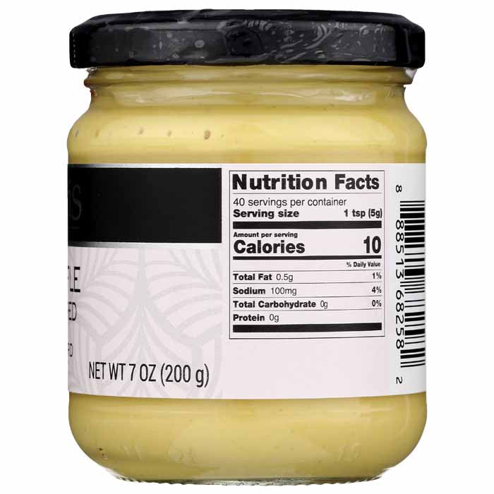 Clovis - Mustard - Truffle, 7oz - back