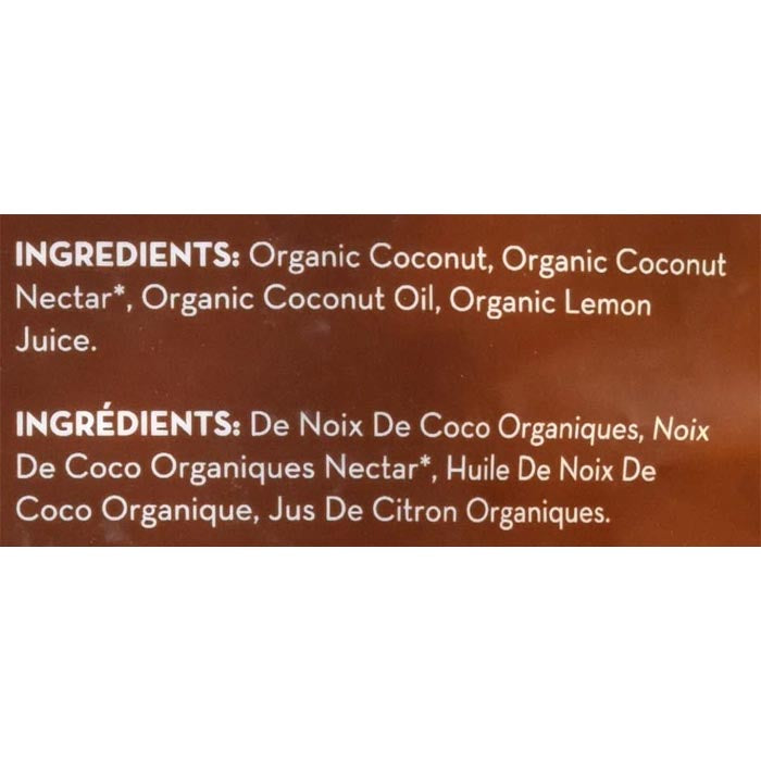 Coco Therapy - Organic Maggie's Macaroons For Dogs - Coconut Lemoncello, 4oz - back