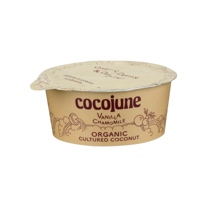 Cocojune - Organic Cultured Coconut Yogurt - Vanilla Chamomile, 4oz.