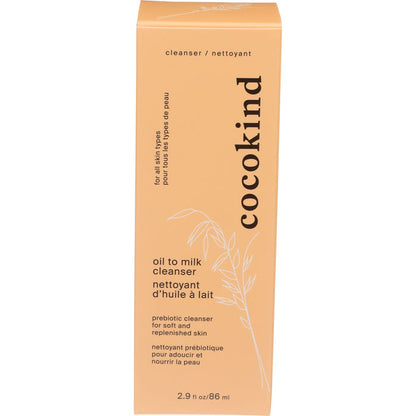 Cocokind - Oil To Milk Cleanser, 2.9oz 