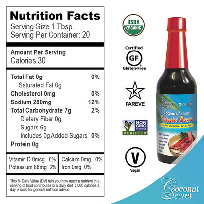 Coconut Secret-Teriyaki Sauce