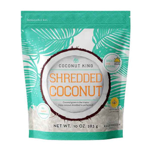 Coconut King - Coconut Shredded Frozen, 10oz | Pack of 12