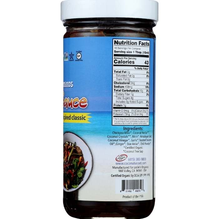 Coconut Secret Coconut Aminos Hoisin Sauce, 8oz