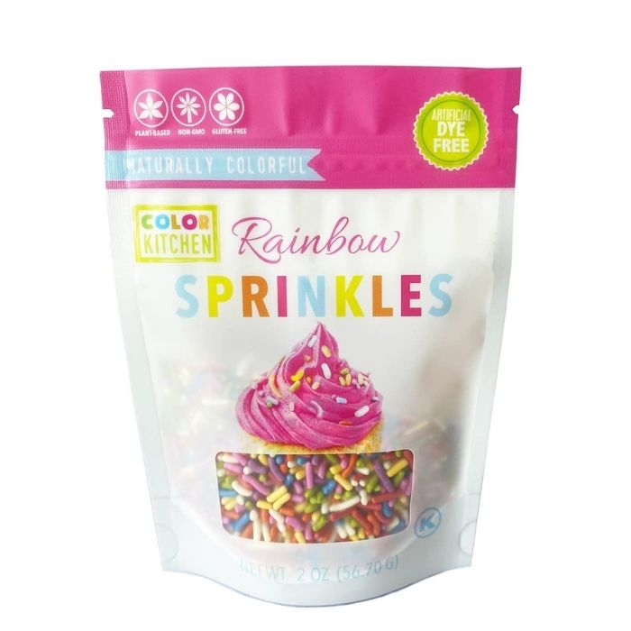 Color Kitchen - Rainbow Sprinkles, 2oz - front