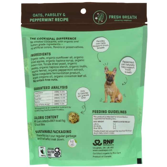 Cookie Pal Granola Bites Dog Treats, 9oz Assorted Flavors