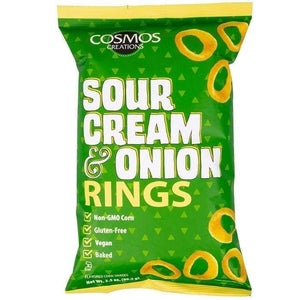 Cosmos Creations - Vegan Sour Cream & Onion Rings, 3.5oz
