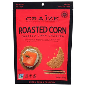 Craize - Toasted Corn Crackers, 4oz | Multiple Flavors
