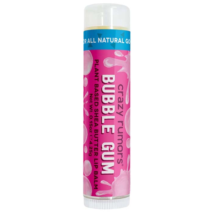 Crazy Rumors - Lip Balm Bubble Gum, 0.15oz