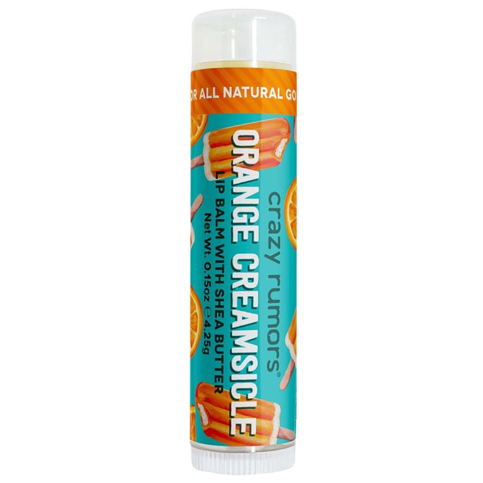 Crazy Rumors - Lip Balm Orange Creamsicle, 0.15oz