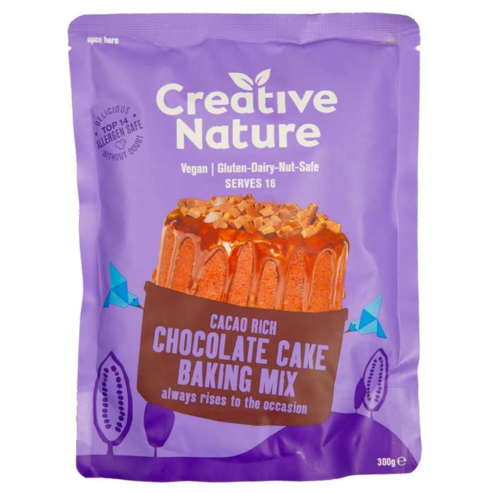 Creative Nature - Cacao Rich Chocolate Cake Mix, 10.6oz