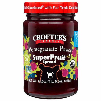 Crofters - Organic Premium Spread - Pomegranate Power, 16.5oz