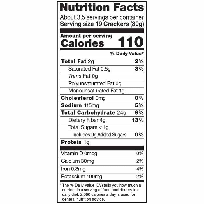 Crunchmaster - Grain-Free Crackers - Lightly Salted, 3.54oz - back