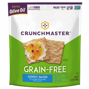 Crunchmaster - Grain-Free Crackers, 3.54oz | Assorted Flavors