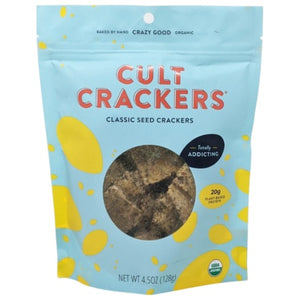 Cult Crackers - Classic Seed Crackers, 4.5oz