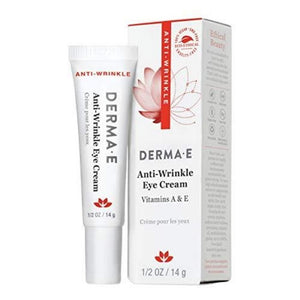 DERMA E - Anti-Wrinkle Eye Cream, 0.5oz
