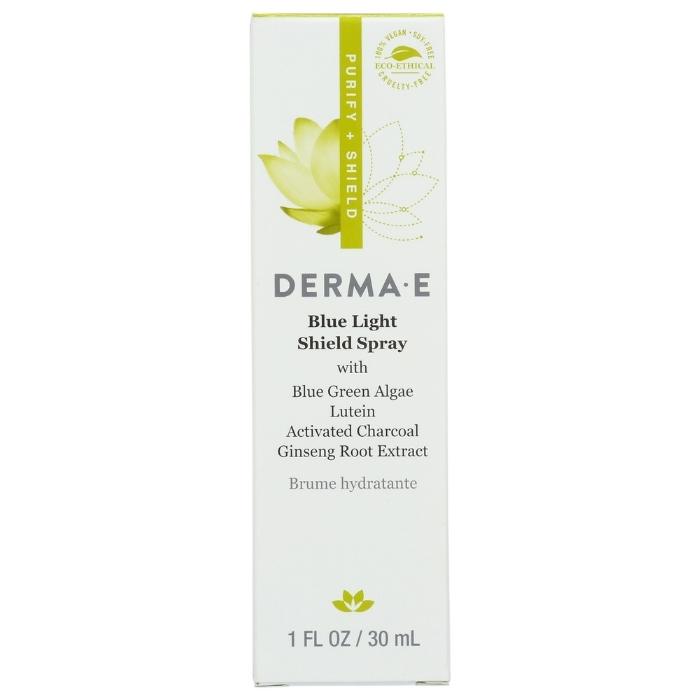 DERMA E - Blue Light Shield Spray, 1 fl oz - front