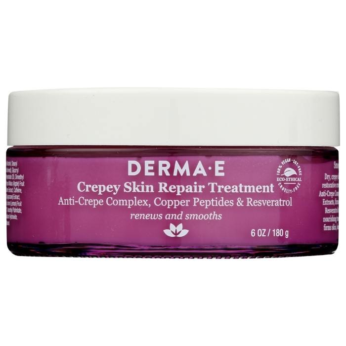 DERMA E - Crepey Skin Repair Treatment, 6oz - front