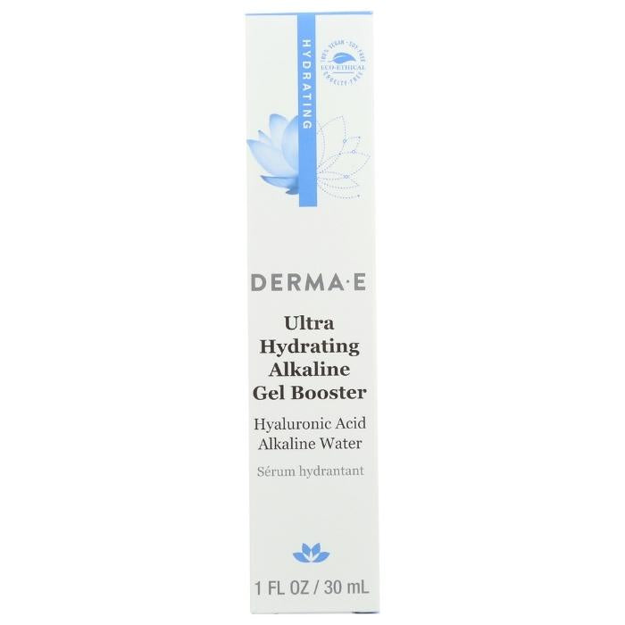 DERMA E - Ultra Hydrating Alkaline Gel Booster, 1 fl oz - front