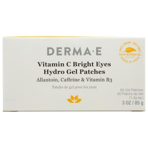 DERMA E - Vitamin C Bright Eyes Hydro Gel Patches, 3oz