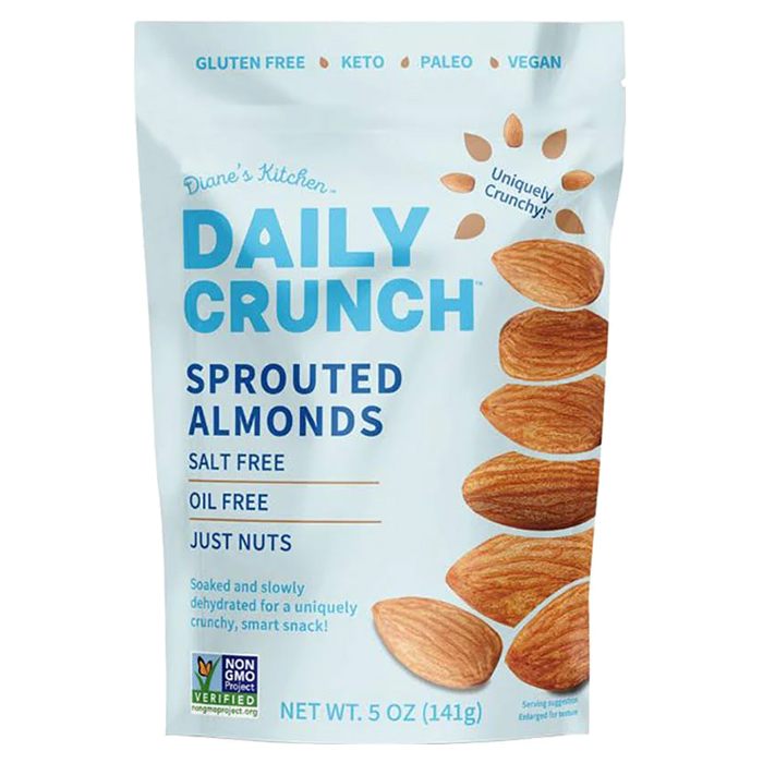 Daily Crunch  - Nuts, Sprouted Almonds Salt-Free, 5oz  