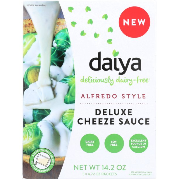 Daiya - Alfredo Style Deluxe Cheeze Sauce, 14.2oz
 | Pack of 8 - PlantX US