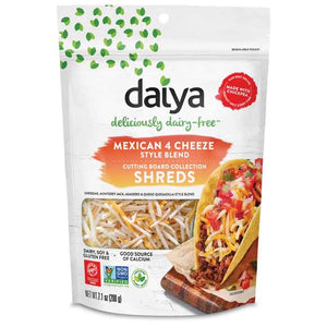 Daiya - Cheese Shreds Mexican 4 Cheeze, 7.1oz | Pack of 12
