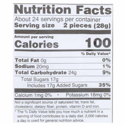 Dandies - Marshmallows Vanilla, 1.5lb - nutrition facts