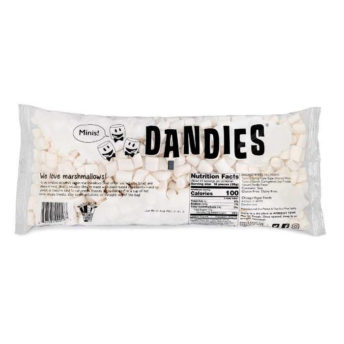 Dandies - Mini Marshmallows 1.5lb back