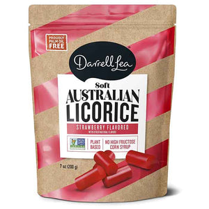 Darrell Lea Soft Australian Licorice - Strawberry, 7oz