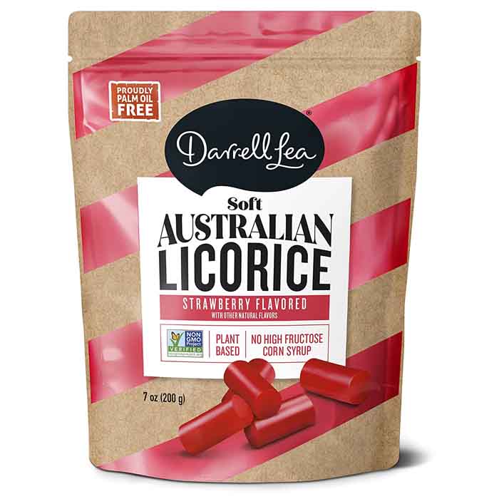 Darrell Lea - Darrell Lea Soft Australian Licorice - Strawberry, 7oz