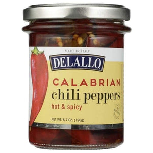 DeLallo - Calabrian Chili Peppers, 6oz