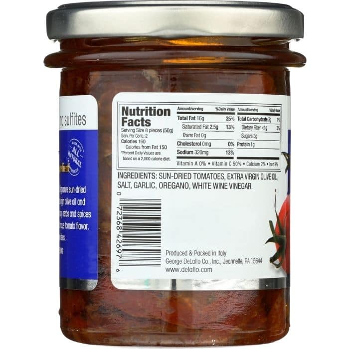 DeLallo SunDried Tomatoes, 6.7oz