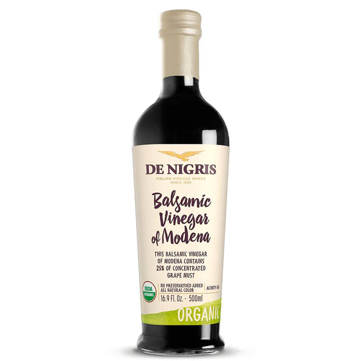 De Nigris: Organic Balsamic Vinegar 25%, 16.9 Oz
 | Pack of 6 - PlantX US