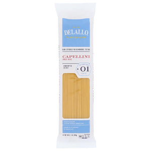 Delallo - Pasta Capellini #01, 16oz