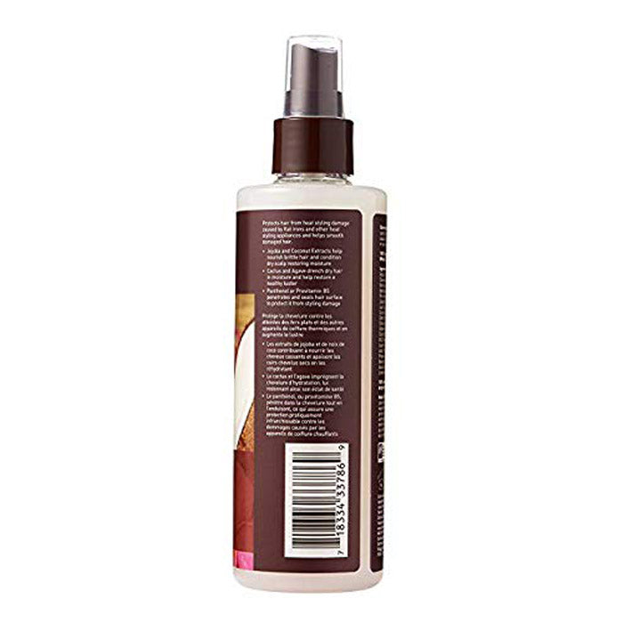 Desert Essence - Coconut Hair Defrizzer & Heat Protector Spray, 8 fl oz - back