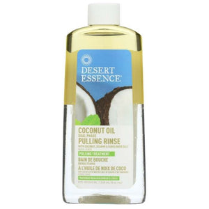 Desert Essence - Coconut Oil Dual Phase Pulling Rinse, 8 fl oz