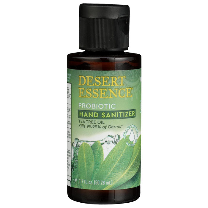 Desert Essence - Probiotic Hand Sanitizers - Tea Tree Oil ,1.7 fl oz