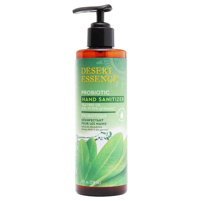 Desert Essence - Probiotic Hand Sanitizers - Tea Tree Oil ,8 fl oz