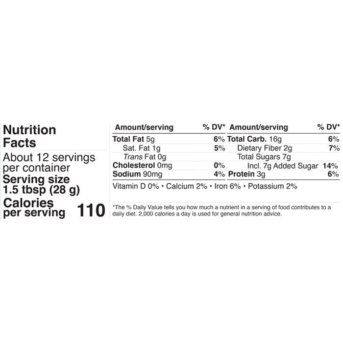 Deux - Enhanced Cookie Dough Ginger Doodle, 12 oz - back