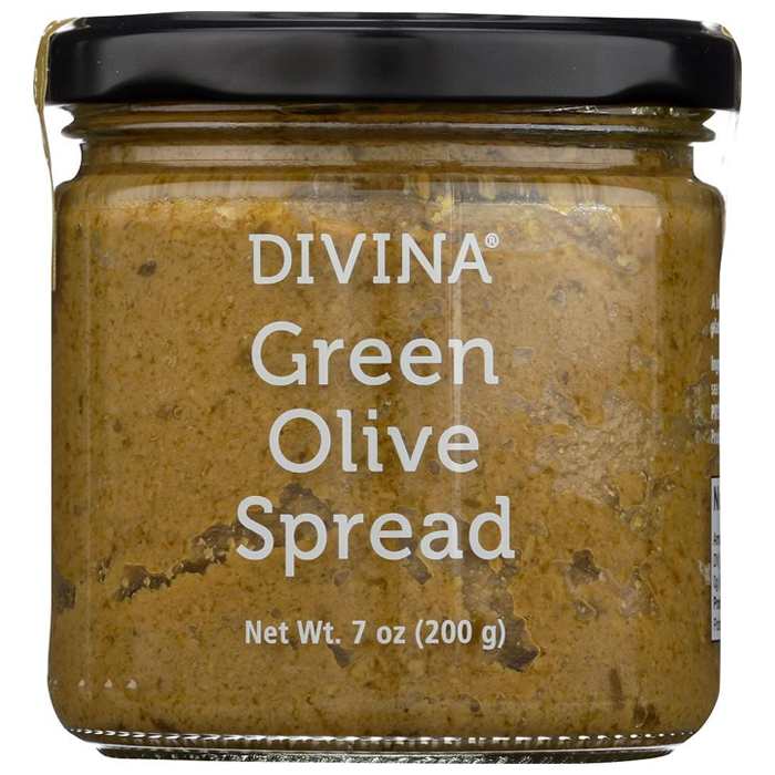 Divina - Green Olive Spread, 7 oz 