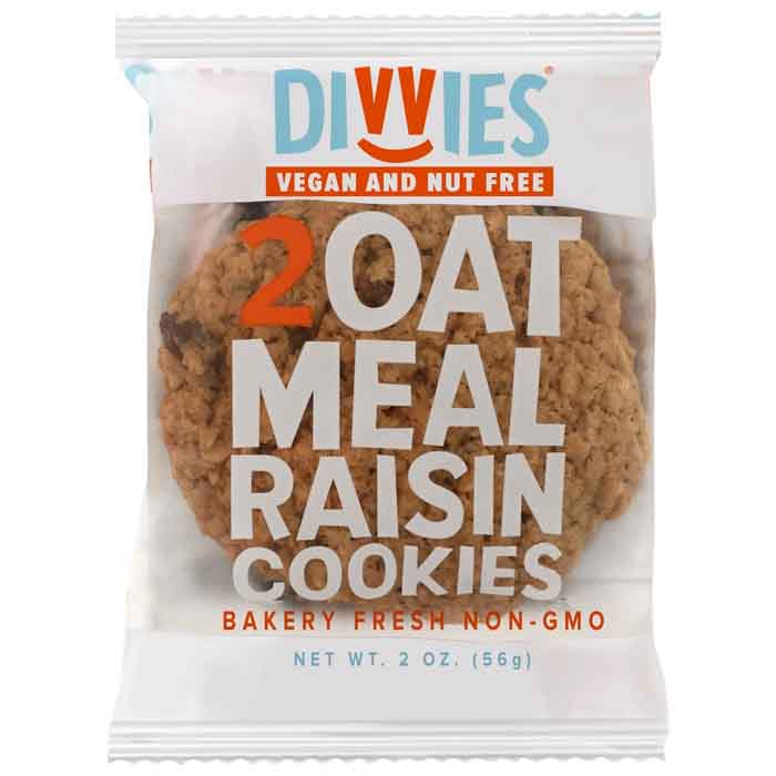 Divvies - Cookies - Oatmeal, 2pk