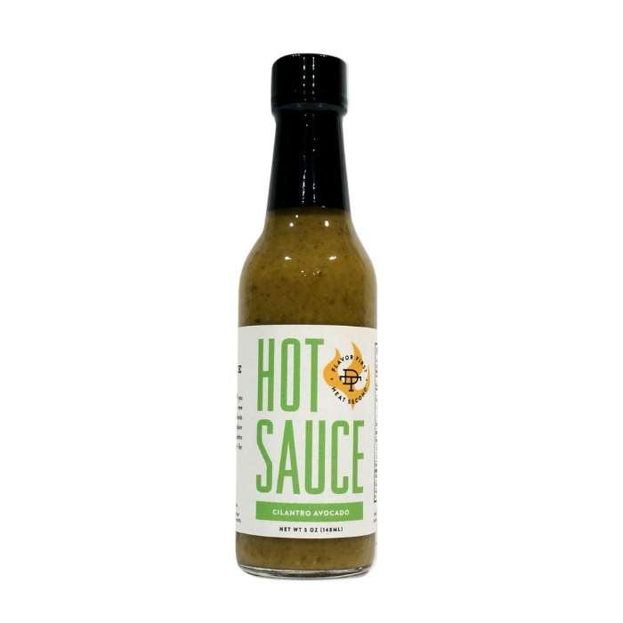 Double Take Salsa Co. - Cilantro Avocado Hot Sauce, 5oz - FRONT