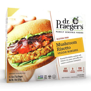Dr. Praeger's - Mushroom Risotto Veggie Burgers, 10oz