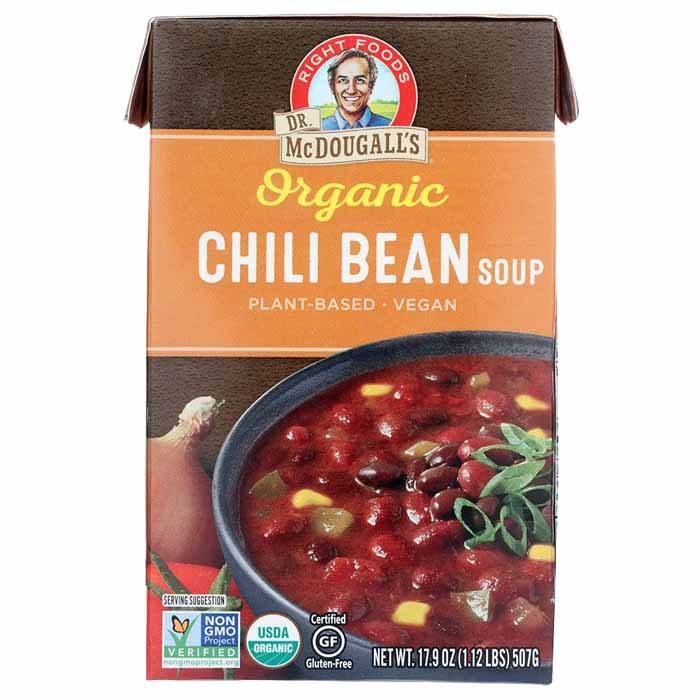 Dr Mcdougall's - Chili Bean Soup, 17.9 oz
