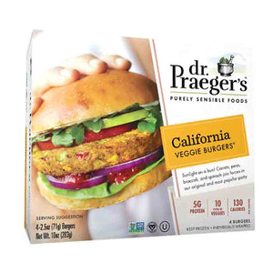 Dr Praeger's - Burger Veggie, 10oz | Multiple Flavors | Pack of 6