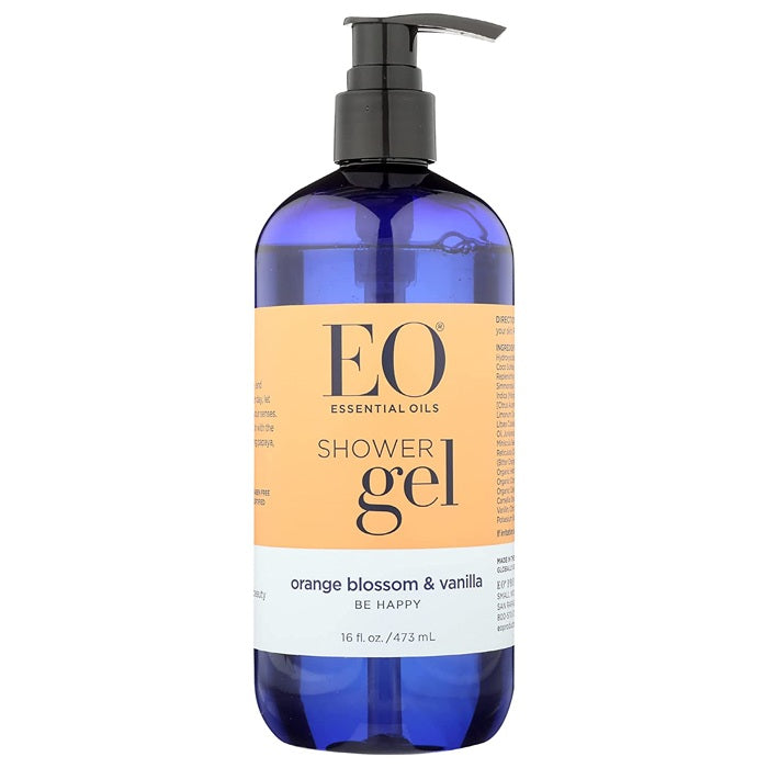 EO - Shower Gel Orange Blossom & Vanilla, 16oz