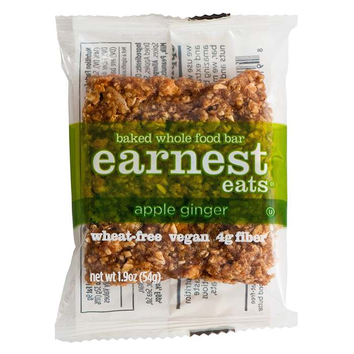 Earnest Eats - Almond Butter Bar Apple Ginger, 1.9 oz