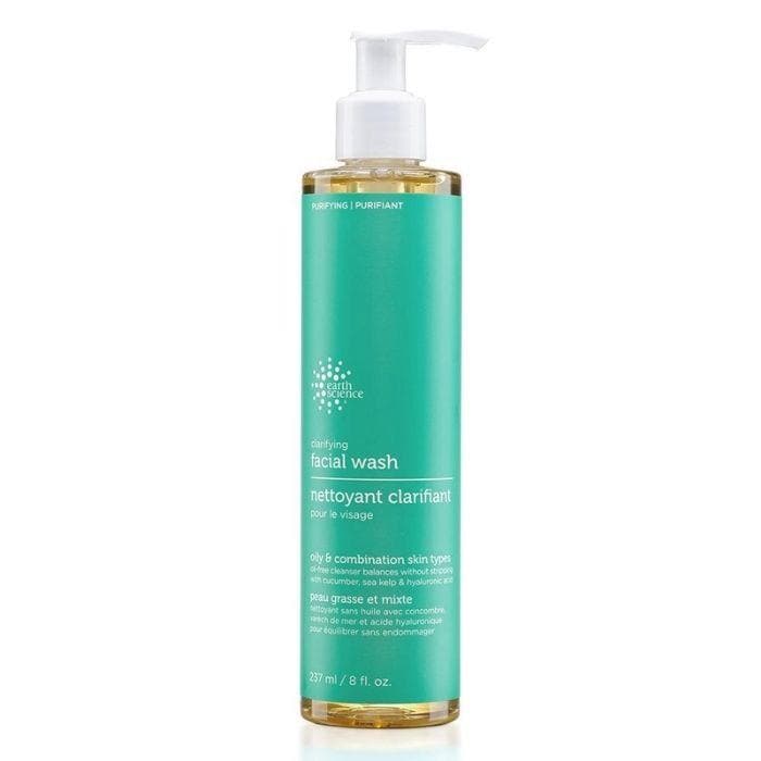 Earth Science - Gentle Clarifying Facial Wash, 8oz- Front