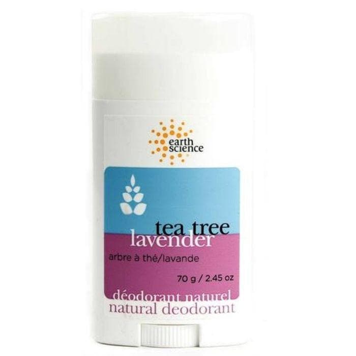 Earth Science - Tea Tree & Lavender Deodorant - front